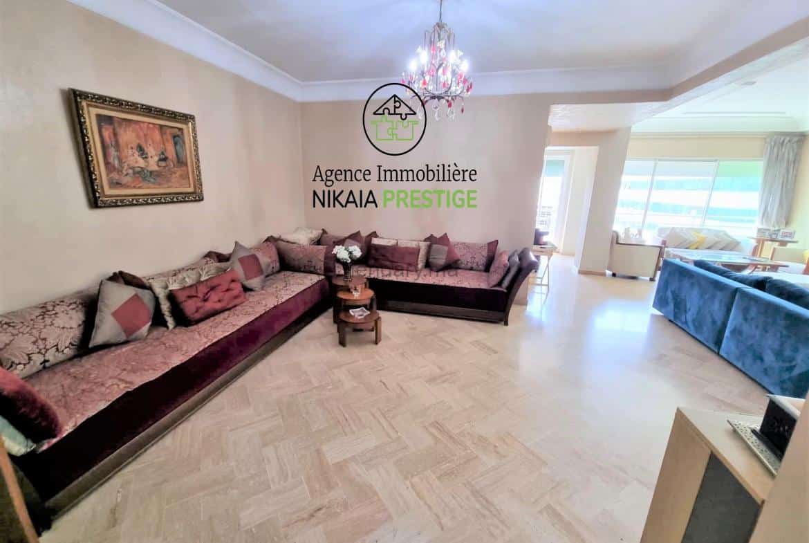 Vente appartement de 169 m² avec 3 chambres, parking, quartier Racine, à Casablanca 1 (3)