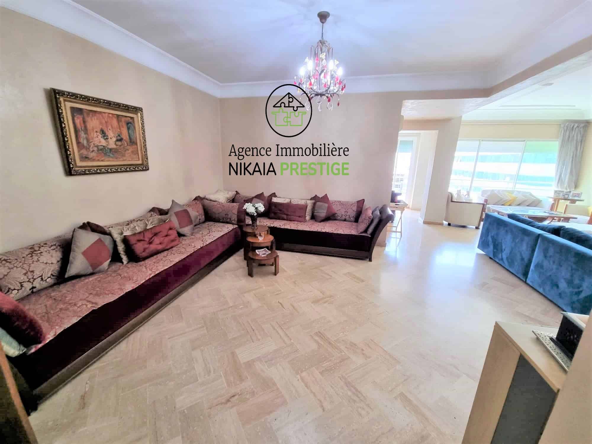 Vente appartement de 169 m² avec 3 chambres, parking, quartier Racine, à Casablanca 1 (3)